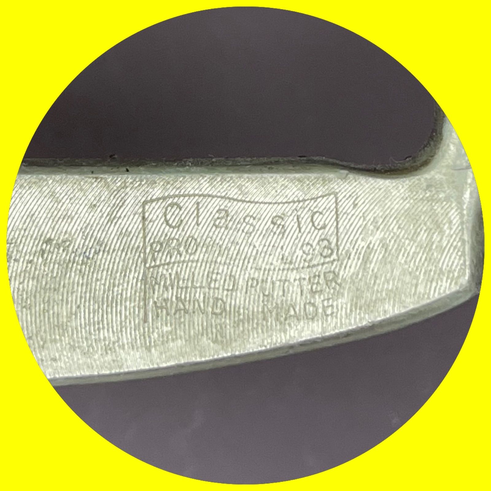 57-2610-7 HAND MADE 再入荷 送料込み CLASSIC パター 珍しいスワンネック 35.25インチ 構えやすくて転がりの良いパターです