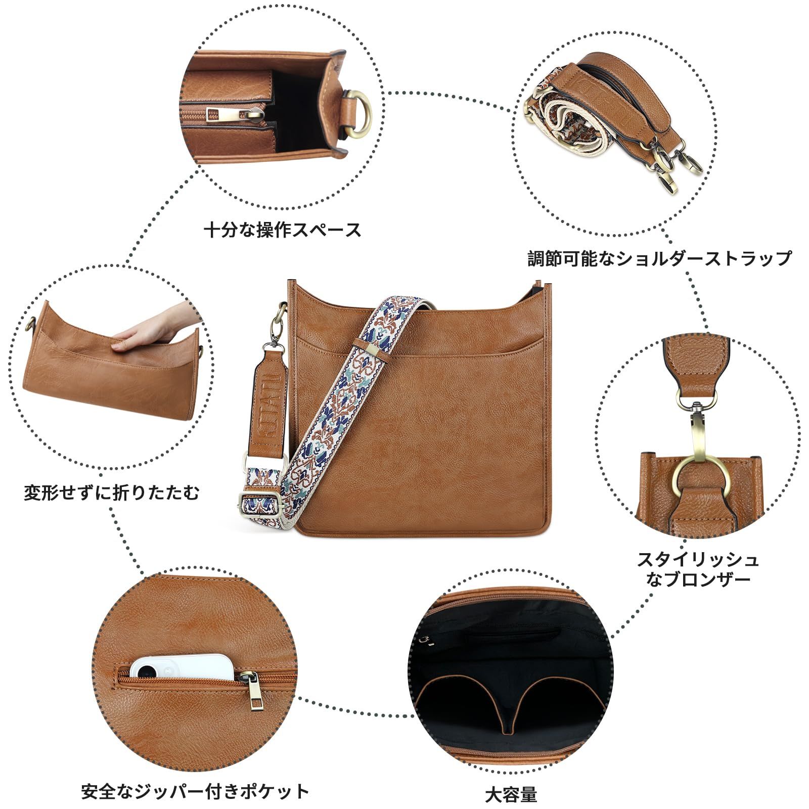 K I T A T U] ショルダーバッグ レディースバッグ レディース 斜めがけ 