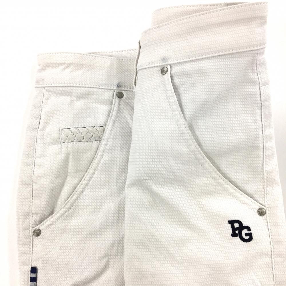 ☆特価☆パーリーゲイツ パンツ 白 ストレッチ メンズ 5(L) ゴルフ