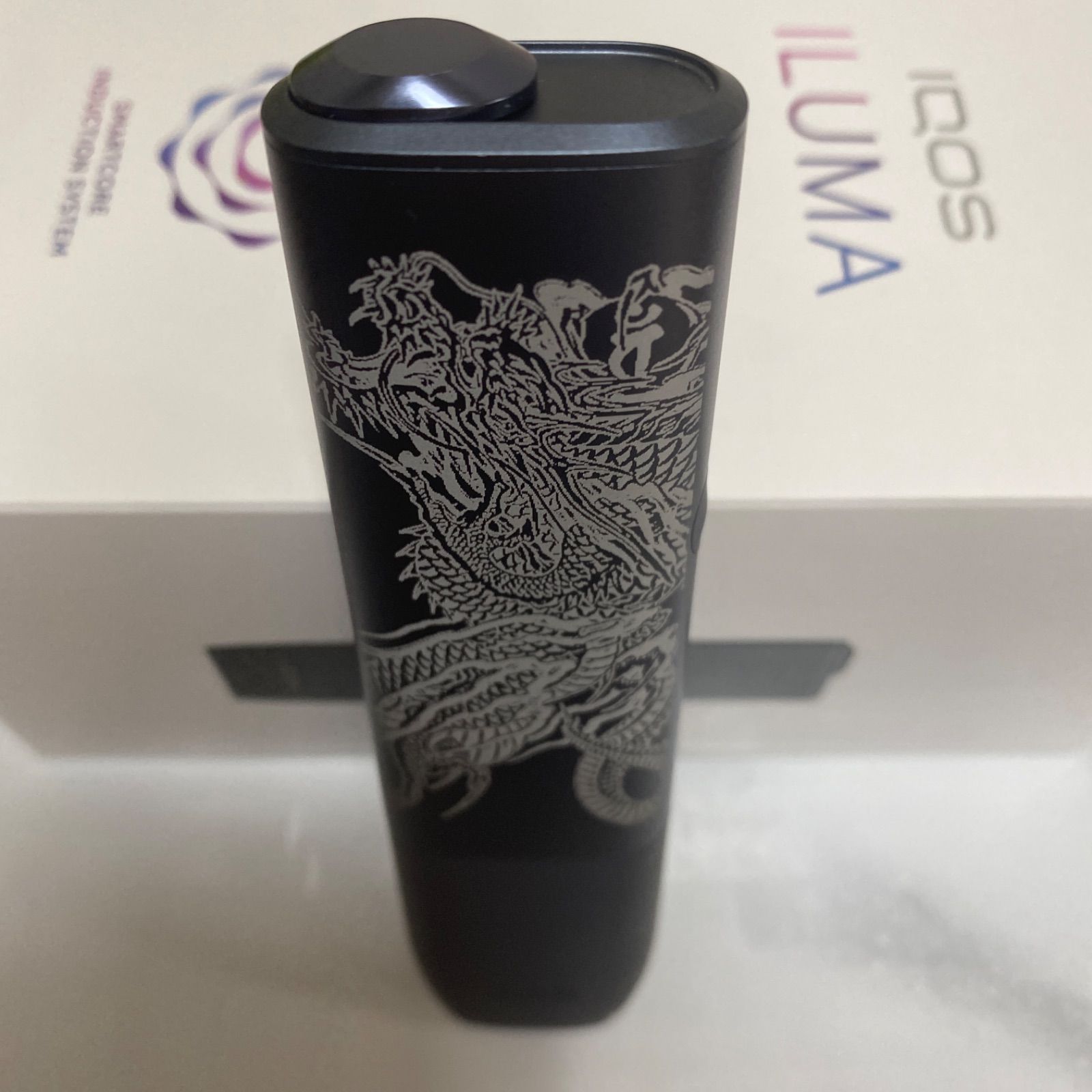 iQOS ILUMA ONE アイコス イルマ ワン 昇り龍 レーザー加工