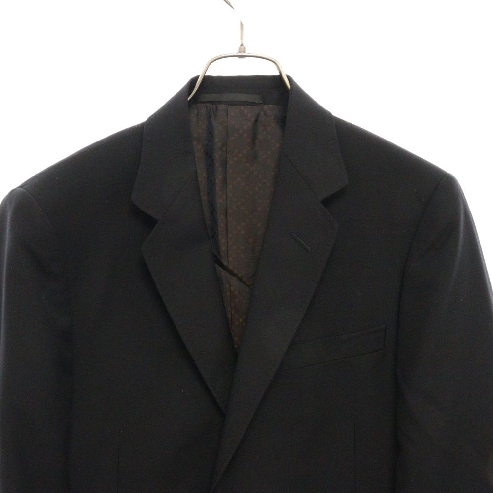 GUCCI (グッチ) ウール モヘヤ ノッチドラペル 2B テーラード  