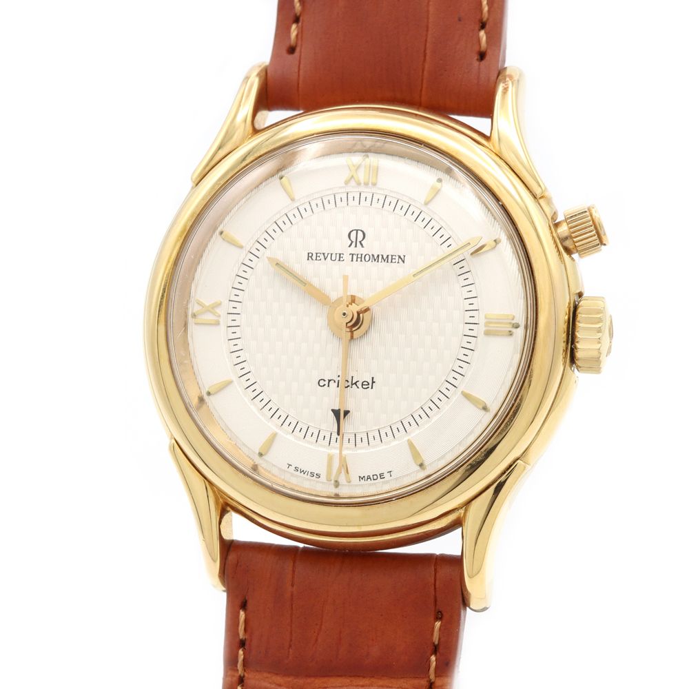 REVUE THOMMEN レビュートーメン クリケット 8022002 30m防水 白