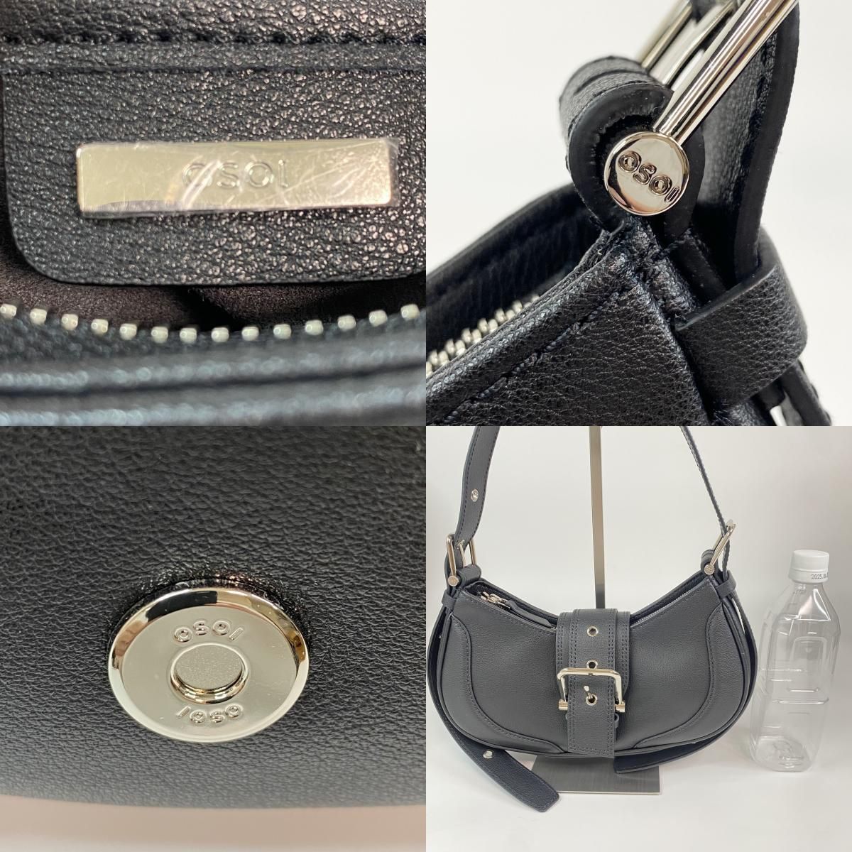 美品 オソイ OSOI レディース HOBO ブロックル ハンドバッグ ワン 