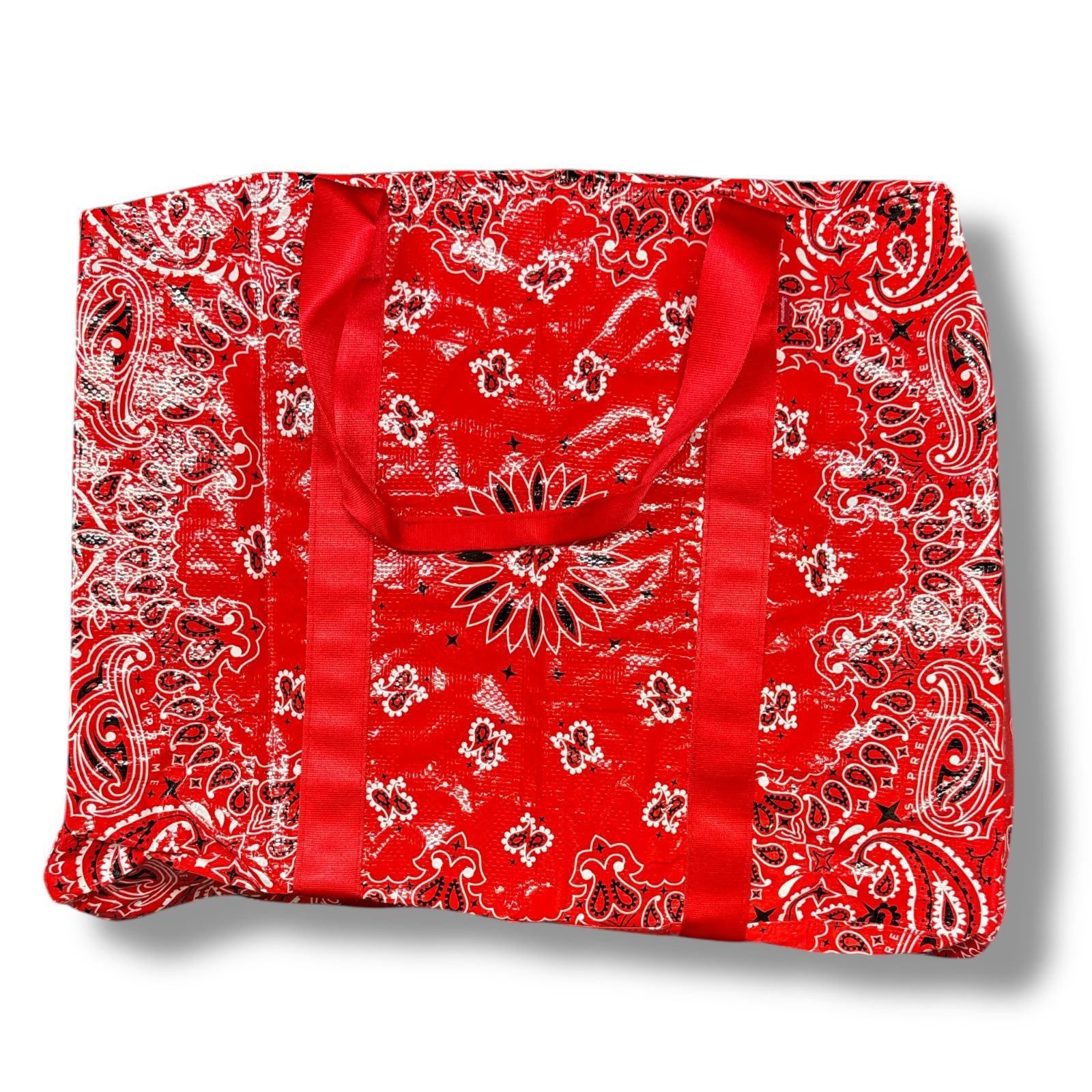 未使用品 Supreme 21SS Bandana Tarp Large Duffle Bag バンダナ