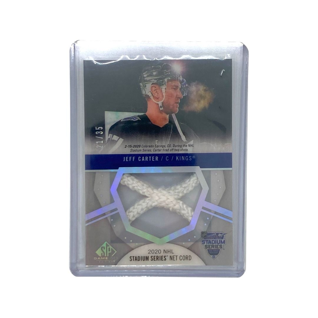 UPPER DECK NHLカード SP GAME JEFF CARTER KINGS 21|35 SSNC-JC IT2