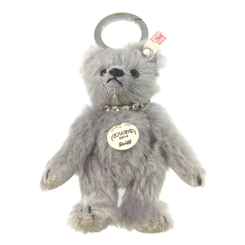 希少 シュタイフ オオカミ ぬいぐるみ 正規品 40cm 狼 横座り ブラウン