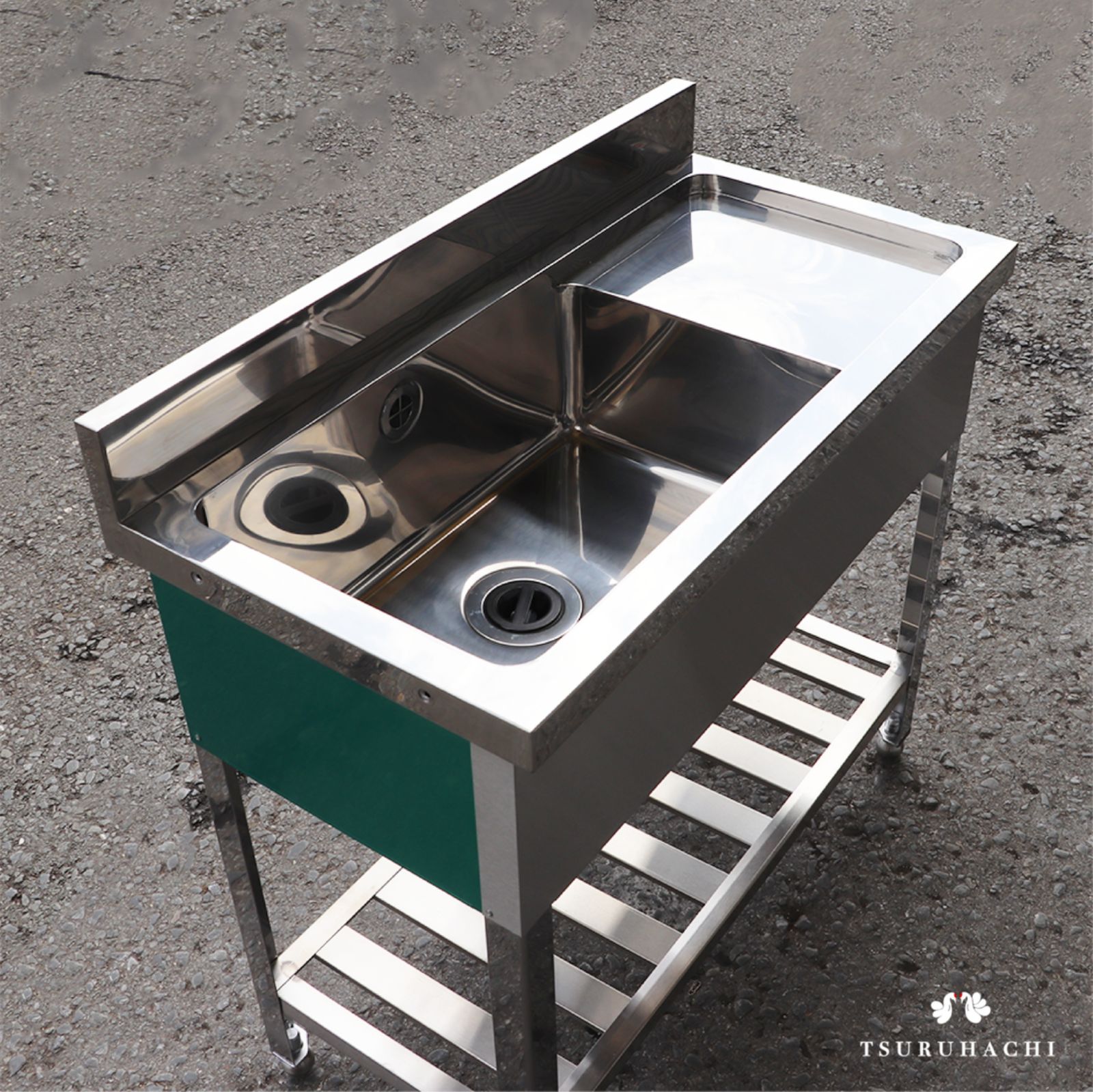 mm 一槽水切りシンク