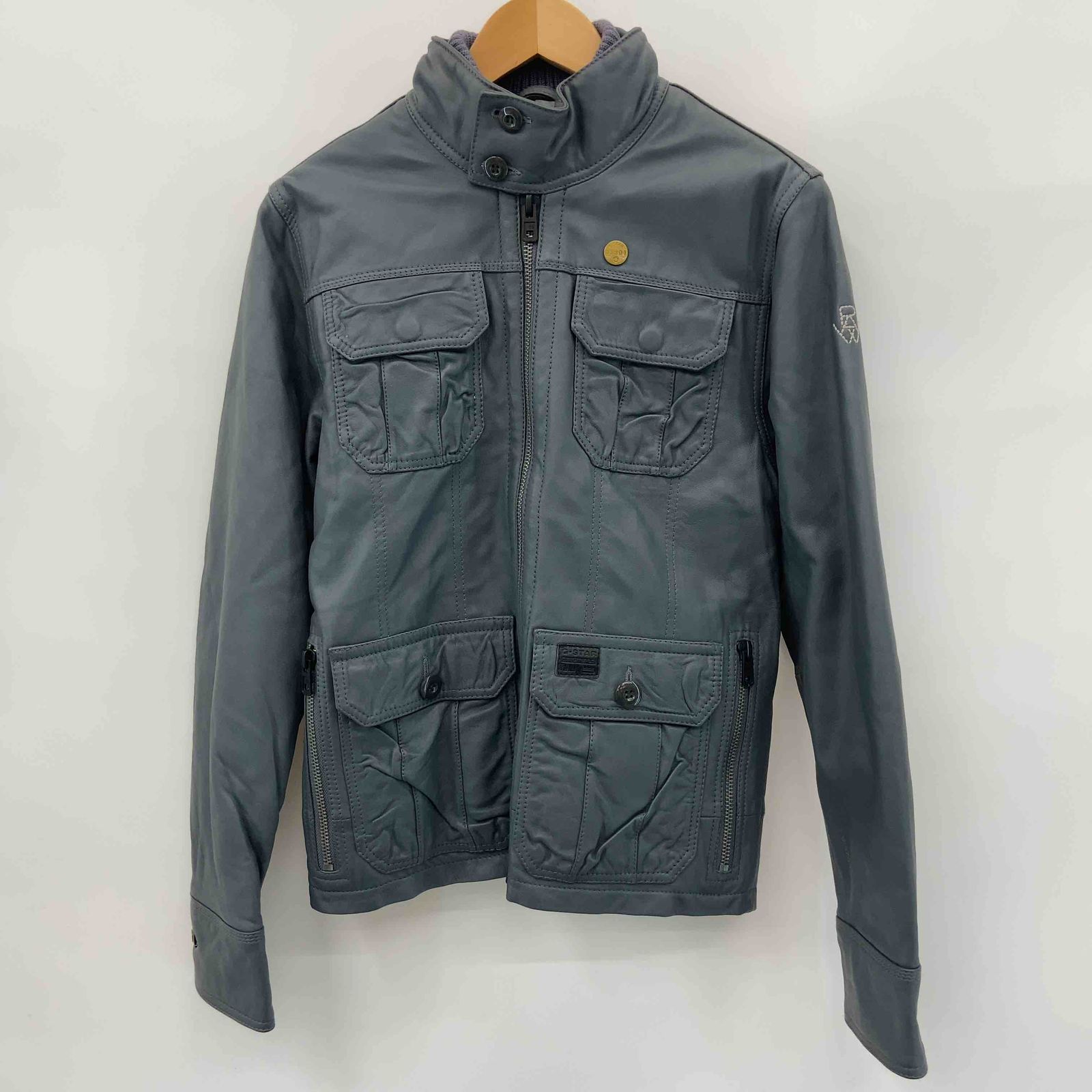 極美品】ジースターロウ ラムレザー ジャケット