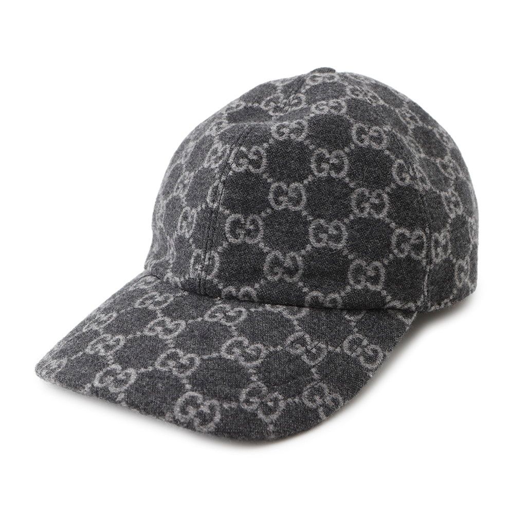 グッチ GUCCI グッチ GGキャンバス 黒 シェリーライン ベース