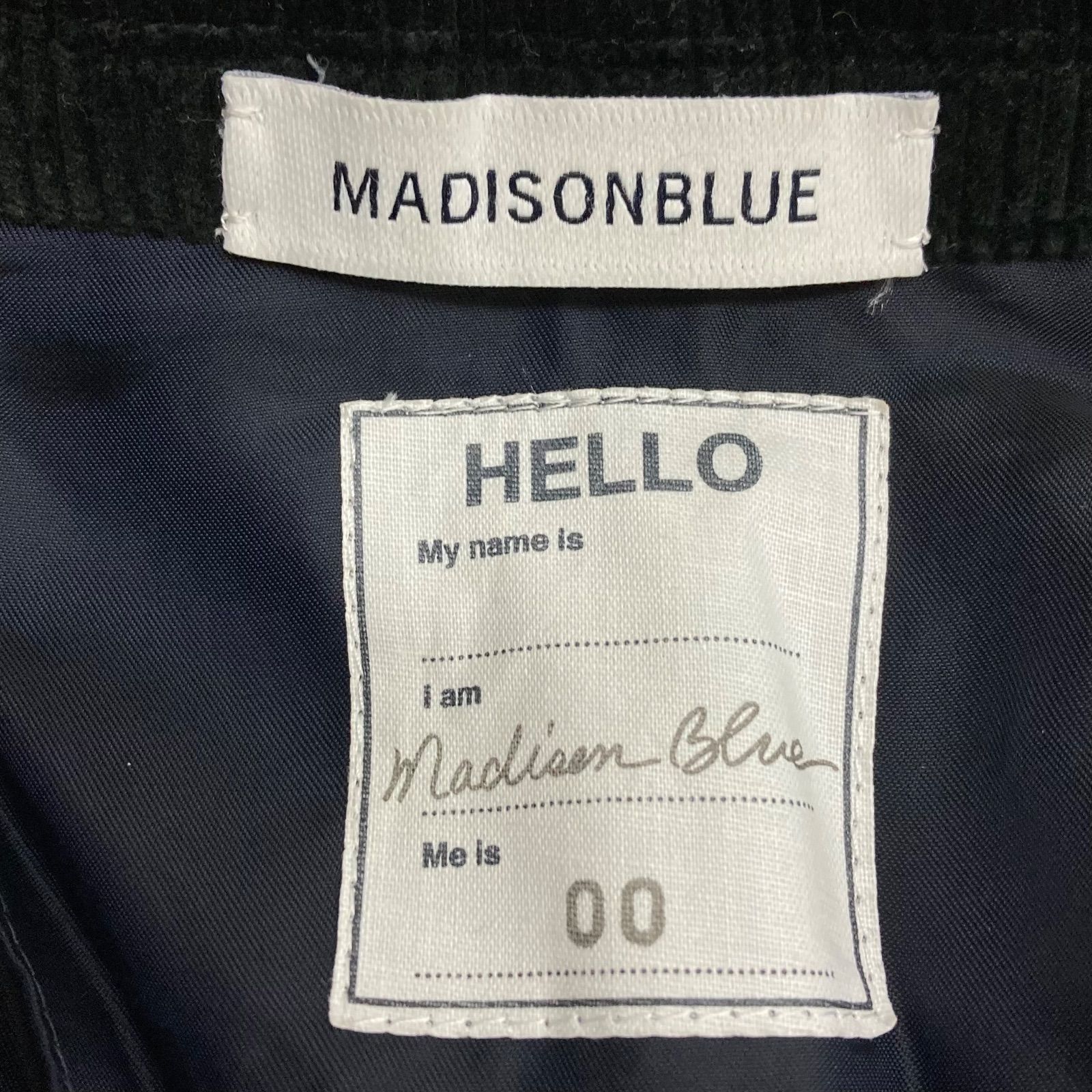 タグ付き MADISONBLUE S3B CORDUROY BLAZER