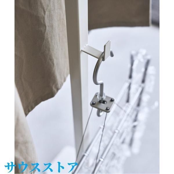 折り畳み式 室内物干しスタンド ホワイト ブラック コンパクト収納 洗濯ハンガー対応 省スペース 頑丈設計 SKLAD-KIRPICHA_RU