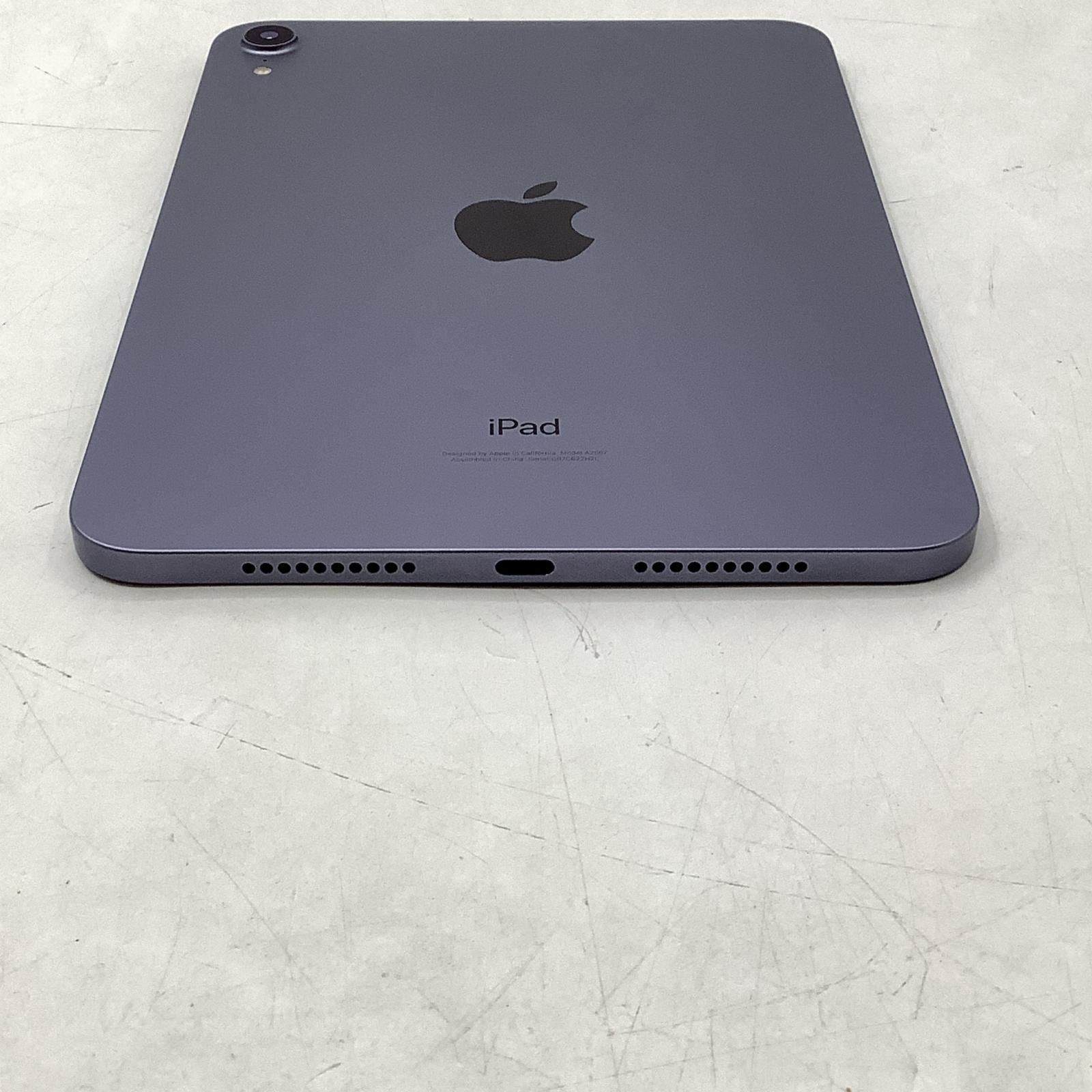 全額返金保証】【最速発送】Apple iPad mini 第6世代 64GB パープル Wi