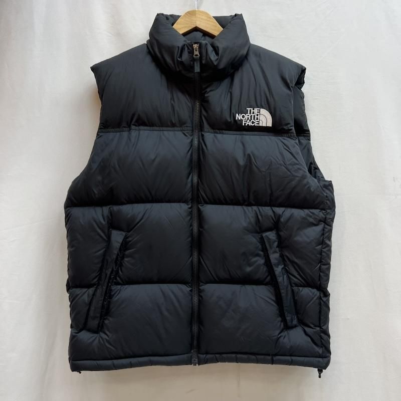 THE NORTH FACE - ノースフェイス ダウンベスト US限定 ロゴ刺繍(XXL