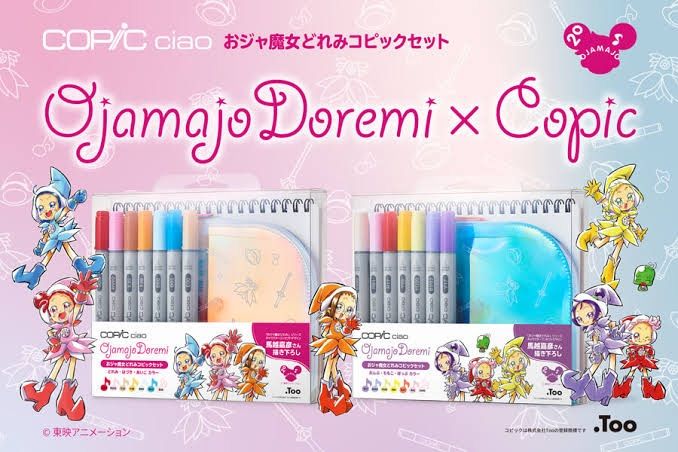 コピック チャオ おジャ魔女どれみセット 数量限定 新品 おんぷ