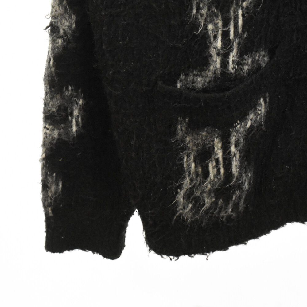 OBEY (オベイ) 22AW TEMPLE CARDIGAN アクリルニット 長袖カーディガン