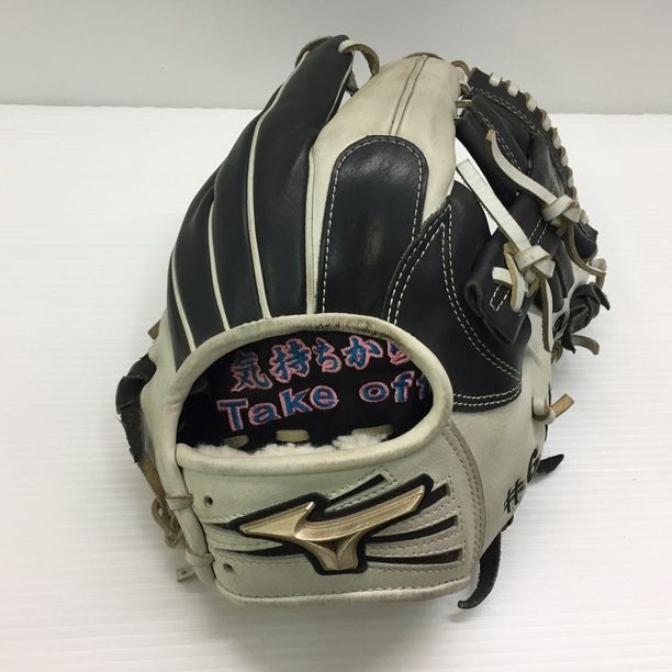 中古品 ミズノ mizuno グローバルエリート 軟式 内野手用オーダー