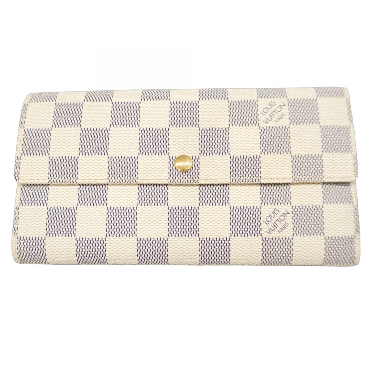 ☆SALE【5ia0261】ルイヴィトン 長財布 ダミエ・アズール