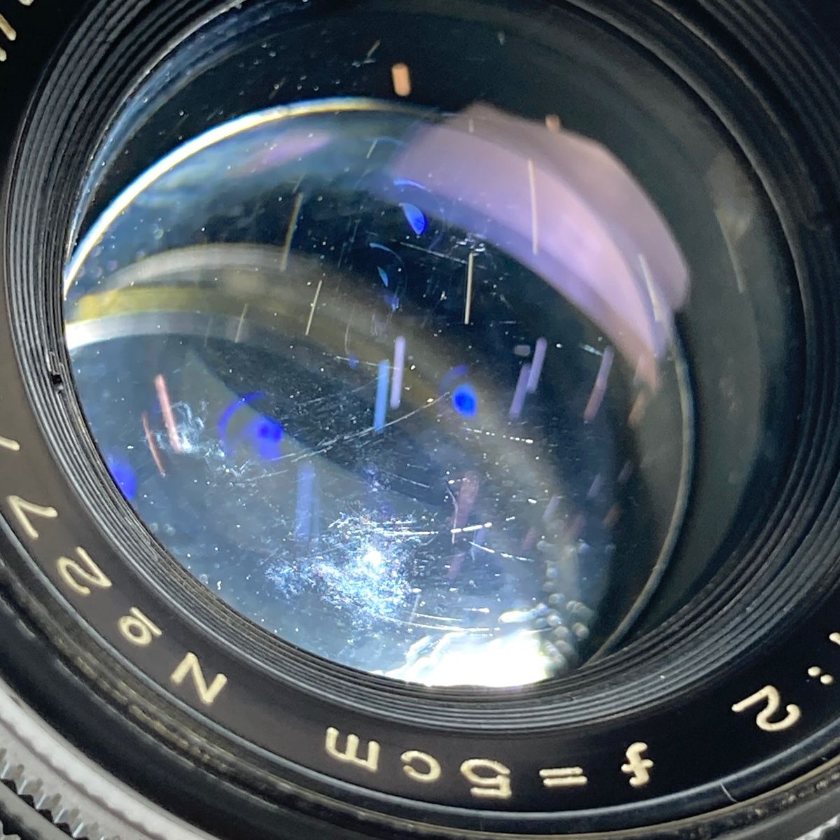 田中光学 TANAR 50mm F2 L39マウント レンジファインダーカメラ用
