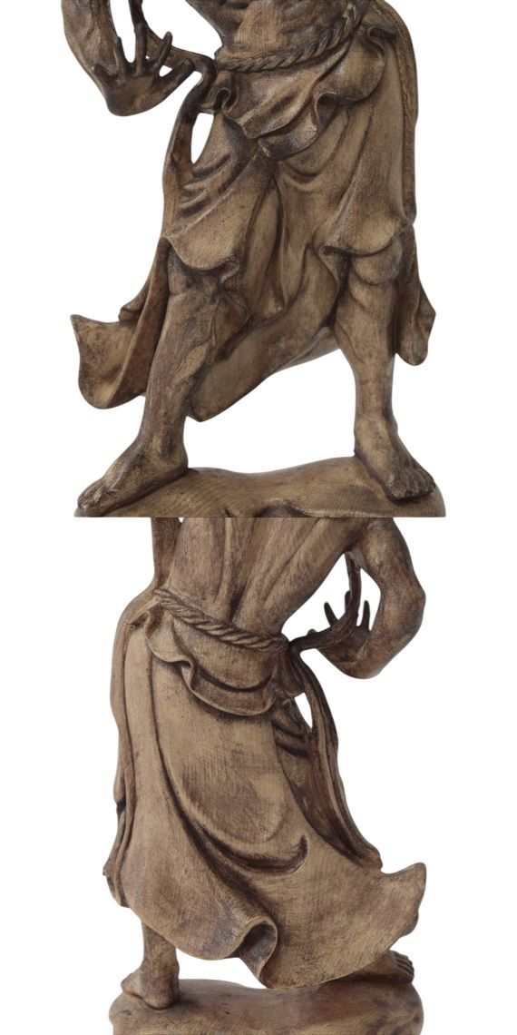 仏教美術　古銅　仁王像　金剛力士像　置物　H　R7416 Amazon.co.jp: 仏教美術 金剛力士像 仁王像 阿吽 阿形 吽形 一対