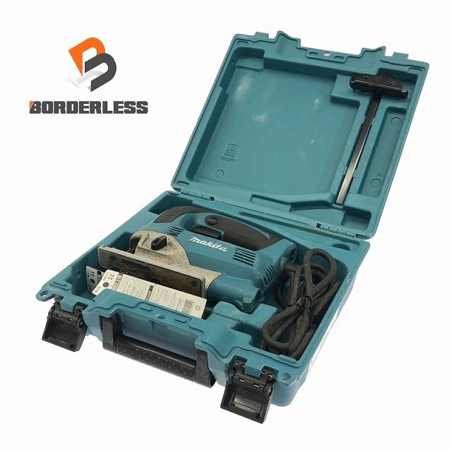 品コメント必読 makita マキタ 100V ジグソー JV0600K 本体 ケース ジグソーブレード 切断機 木工 DIY 日曜大工