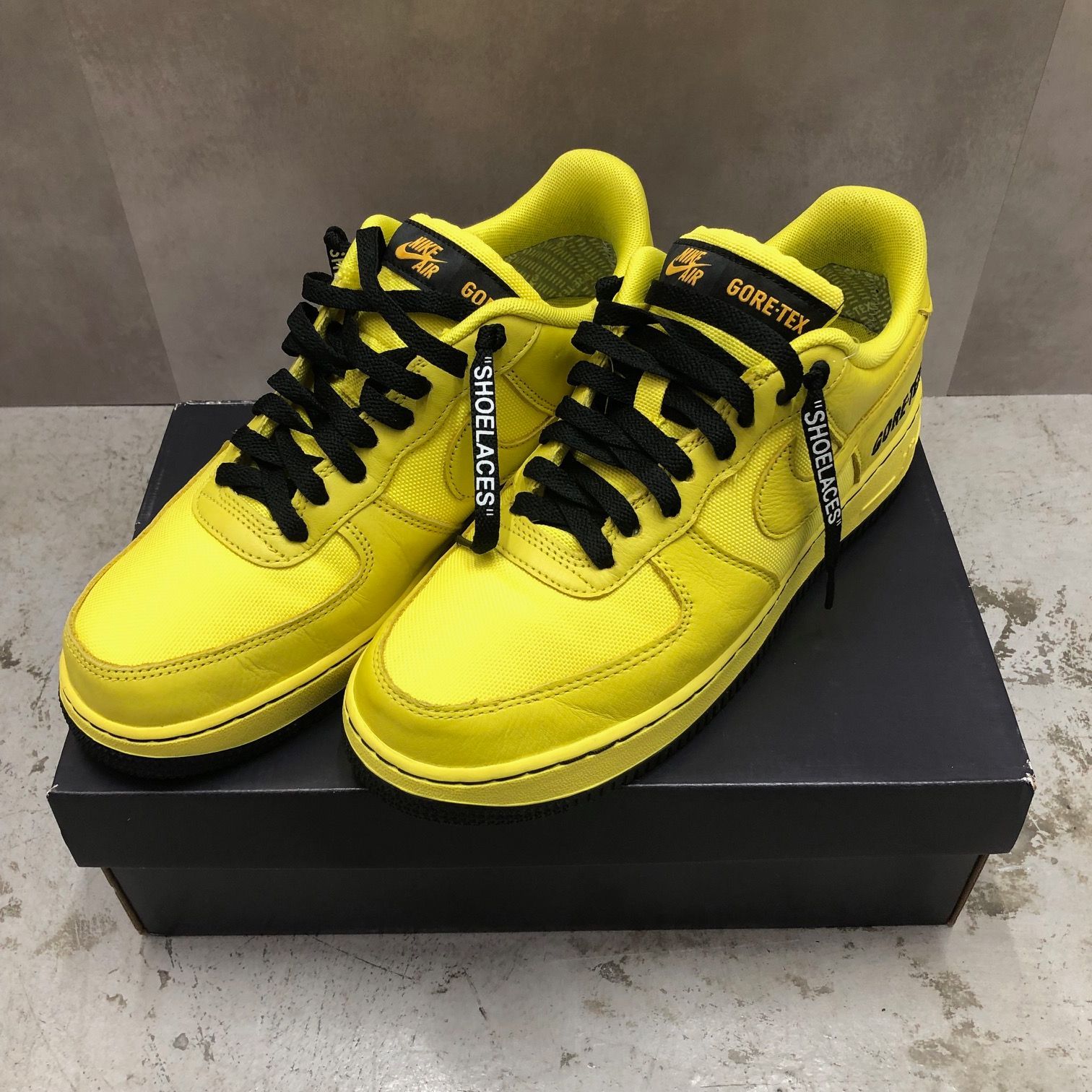 Nike Air Force 1 Low Gore-Tex Dynamic Yellow CK2630-701 ゴアテック 