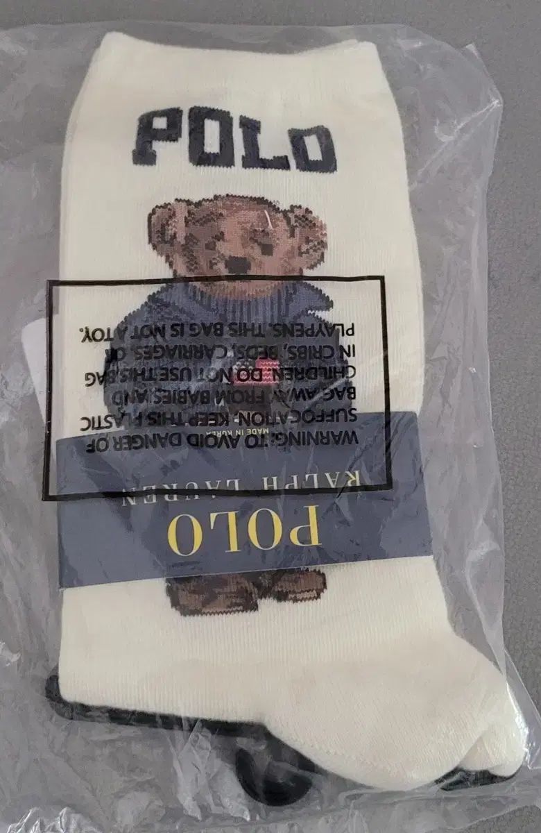 【雷市場（ポンジャン）商品韓国直送】 正規品 新品 POLO Ralph Lauren（ポロ） Ralph Lauren(ラルフローレン) ベア くま 靴下