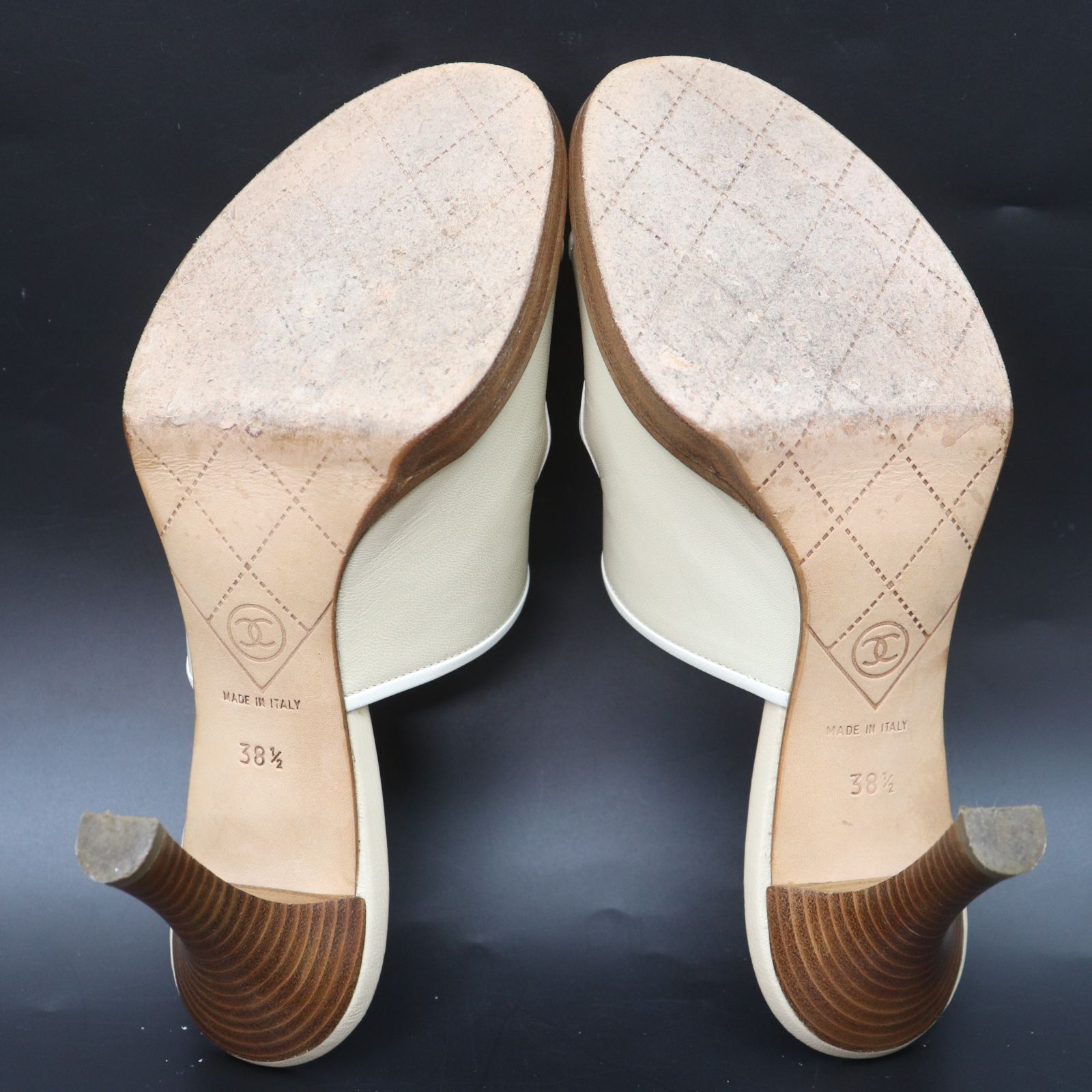 ITAD4G4KD576 シャネル 03P ターンロック ココマーク パンプス 靴  