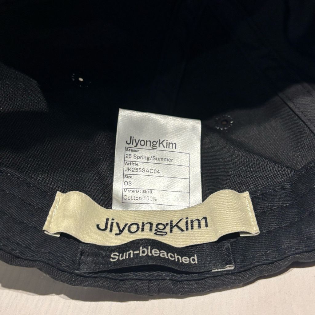 JiyongKim ジヨンキム 25SS SUN-BLEACHED SUN CAP キャップ