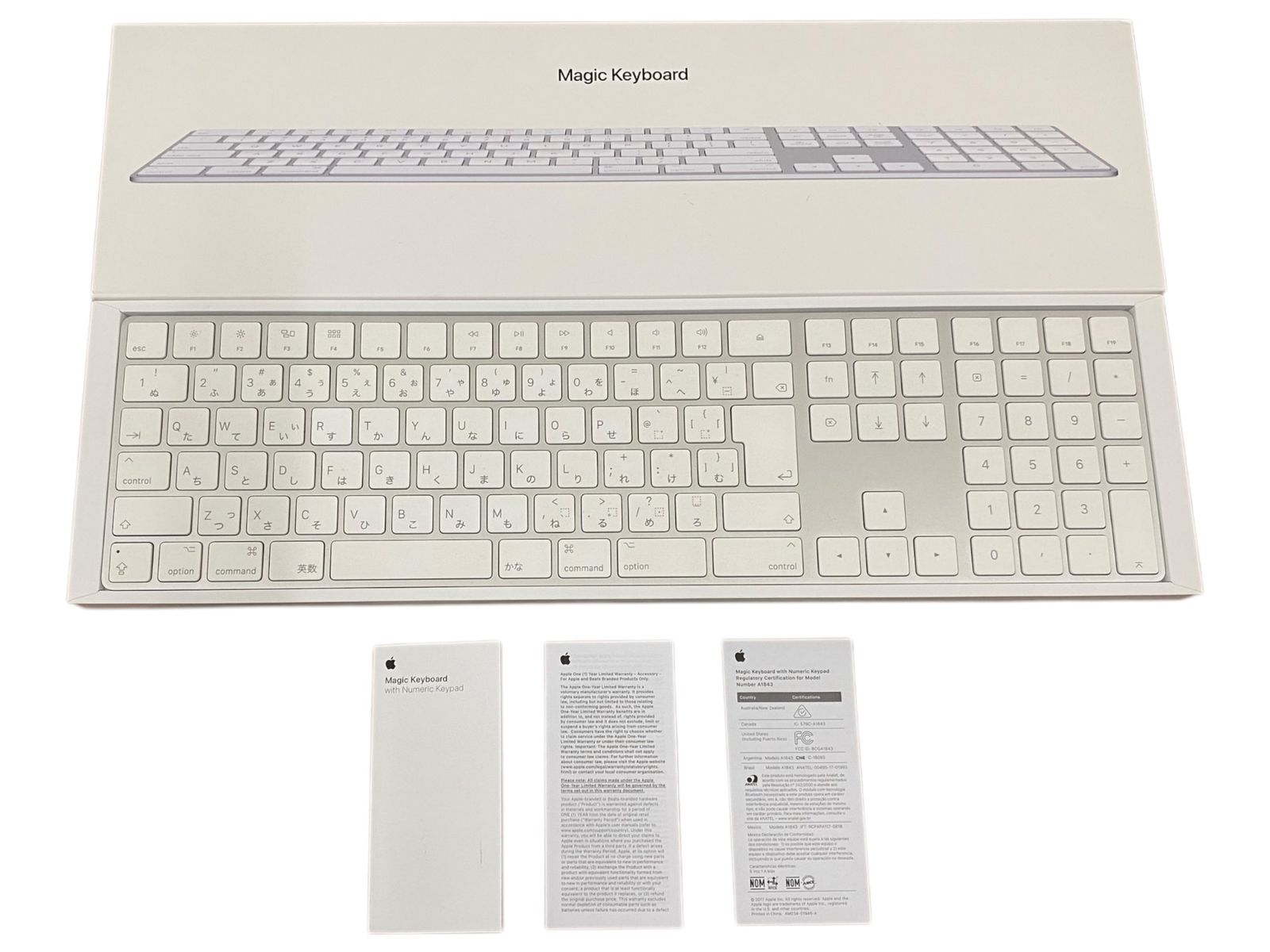 Apple/アップル マジック キーボード MQ052J/A マジックマウス 2