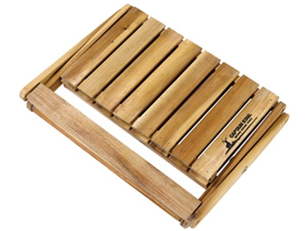 キャプテンスタッグ CSクラシックス 木製 2段MOVEラック ミニ UP-2722