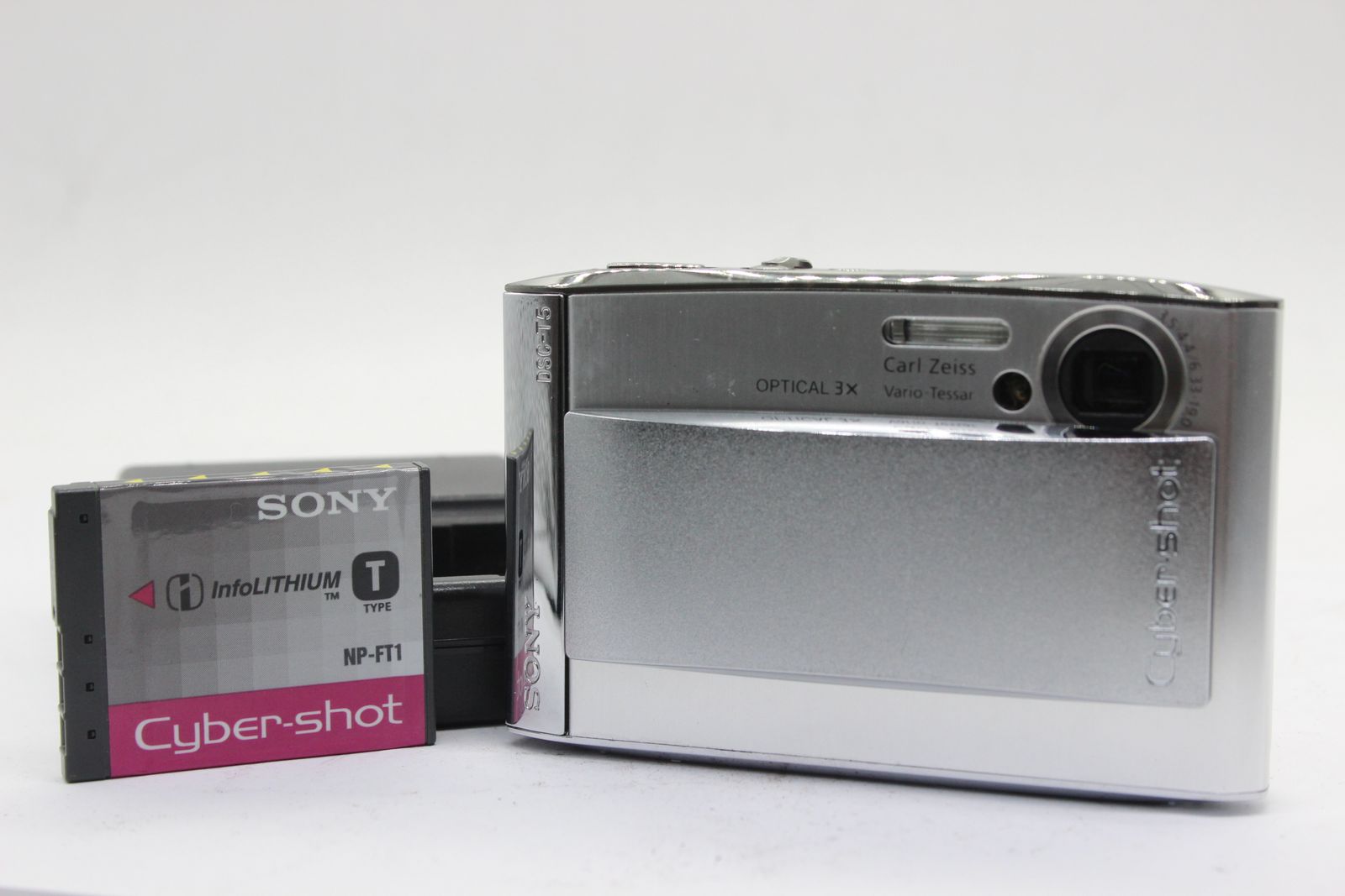 【美品 返品保証】 ソニー SONY Cyber-shot DSC-T5 3x バッテリー チャージャー付き コンパクトデジタルカメラ  s5136 美品 返品保証】 ソニー SONY Cyber-shot DSC-T5 3x バッテリー