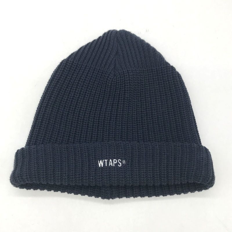 WTAPS 23ss ニット帽 231MADT-HT02 ビーニー ニットキャップ 帽子 ロゴ BEANIE カジュアル メンズ ダブルタップス 服飾小物 B13692◆