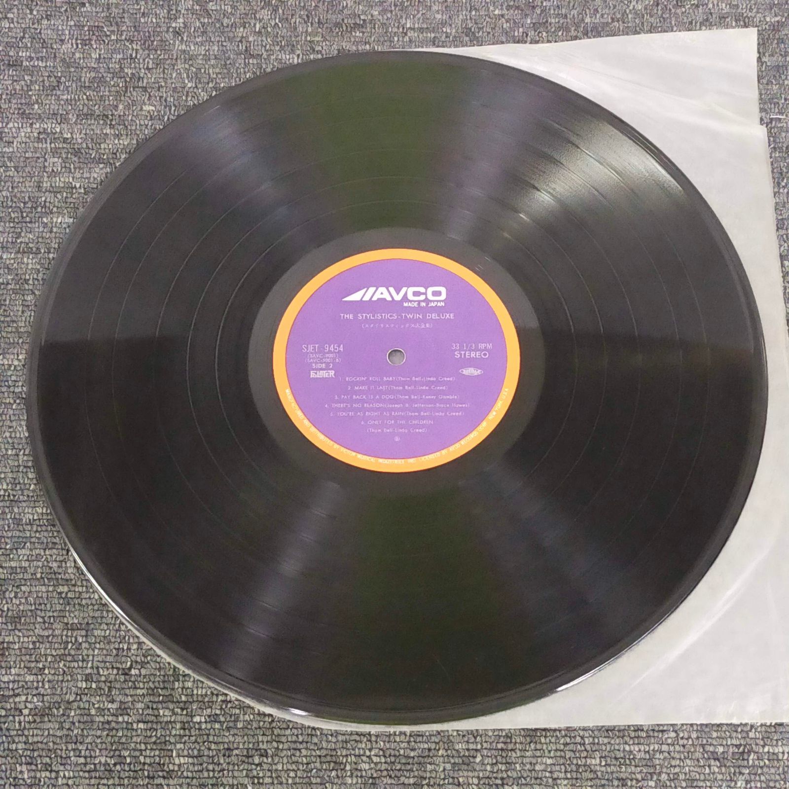 Various Artists   レコード LPレコード1515】The Stylistics Twin Deluxe／The Stylistics
