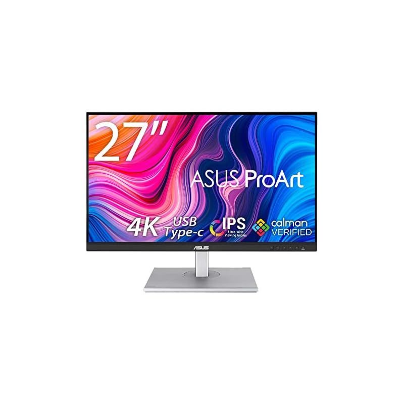 ASUS 4K モニター 27インチ PA279CV-J 無輝点交換 HDR IPS Type-C 65W PD Display Port HDMIx2 高さ調整 縦横回転 SRGB Rec.709 Calman Verified ProArt 0