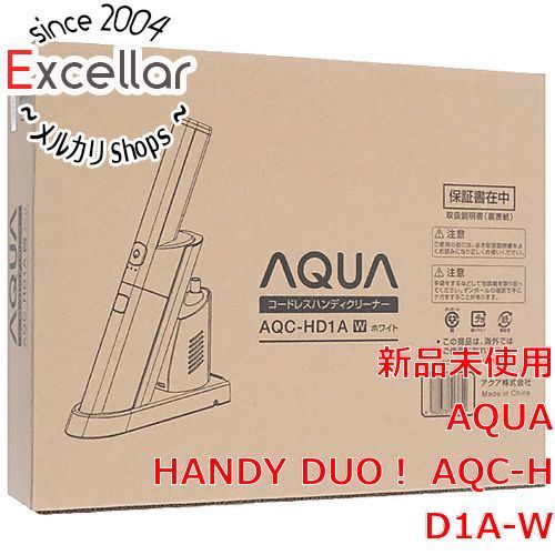 bn 1 AQUA コードレスハンディクリーナー HANDY DUO AQC-HD1A-W ホワイト