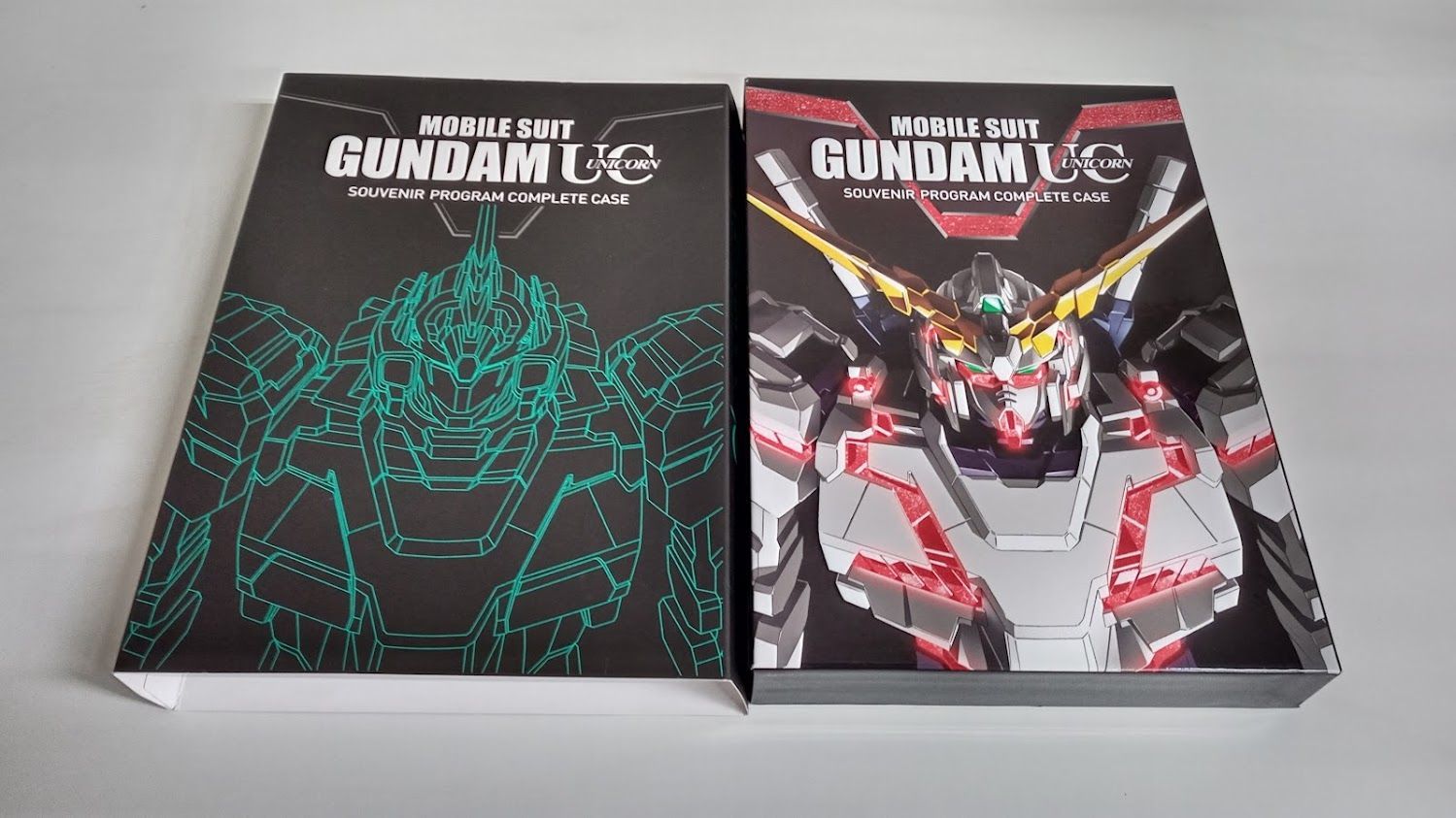 ガンダムUC 全7冊 専用ケース付き G7190096 劇場パンフレット 機動戦士