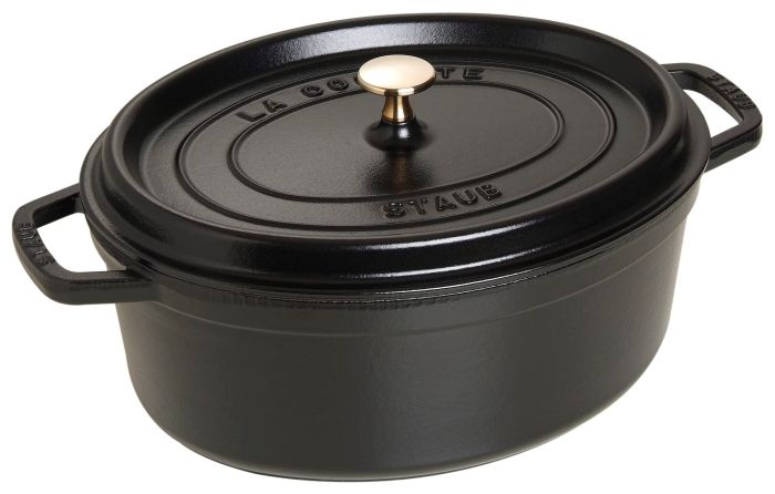 3営業日で発送 STAUB ストウブ ストウブ ピコ ココット オーバル４１㎝ 黒 ４０５０９－５０９ RST3510
