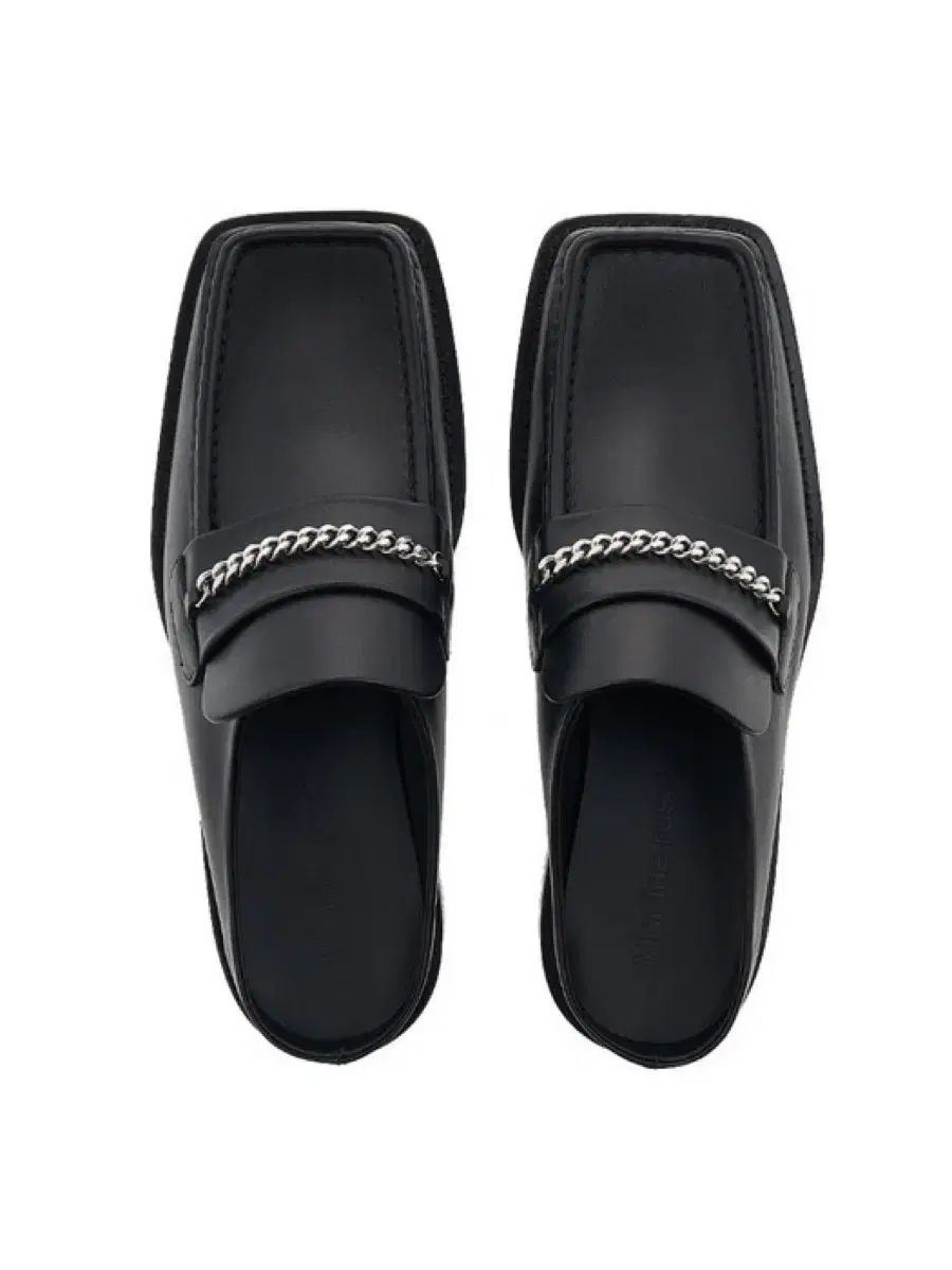 Martine Rose スクエアトゥ ミュール ブラック EU43