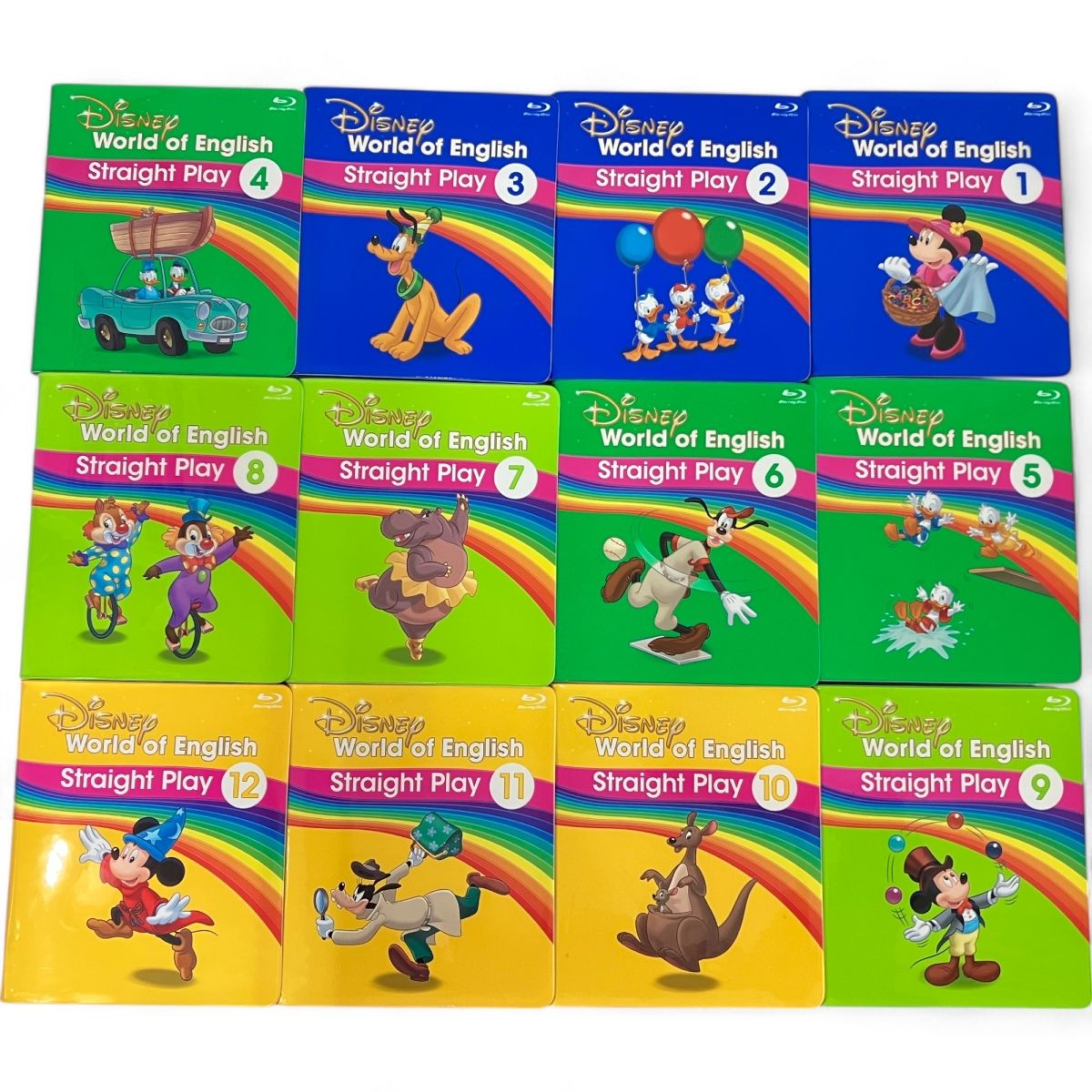 DWE ストレートプレイ 2019年頃 Blu-ray ディズニー ワールドオブ