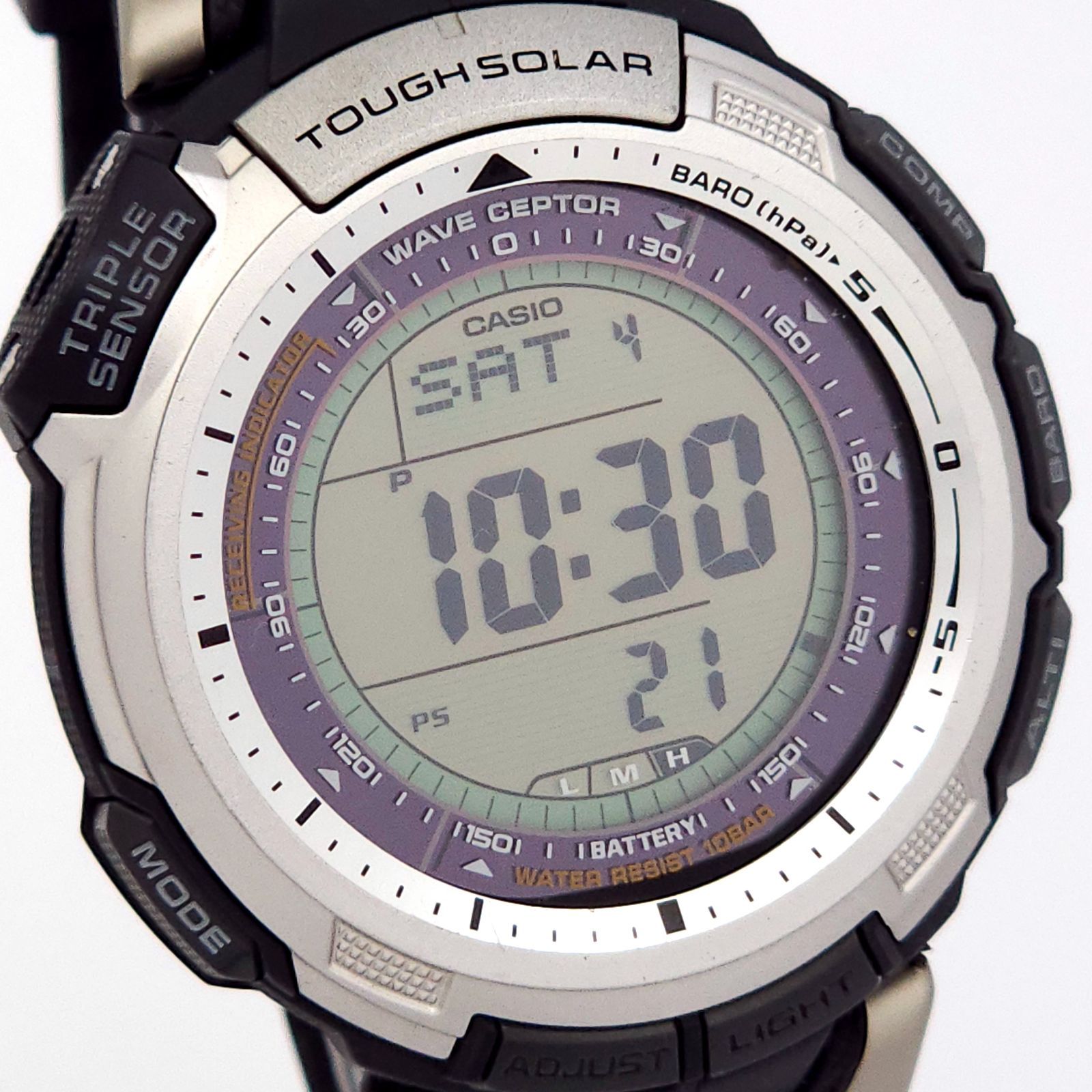 ☆良品 CASIO カシオ プロトレック PRW-1300J ソーラー電波 動作品 