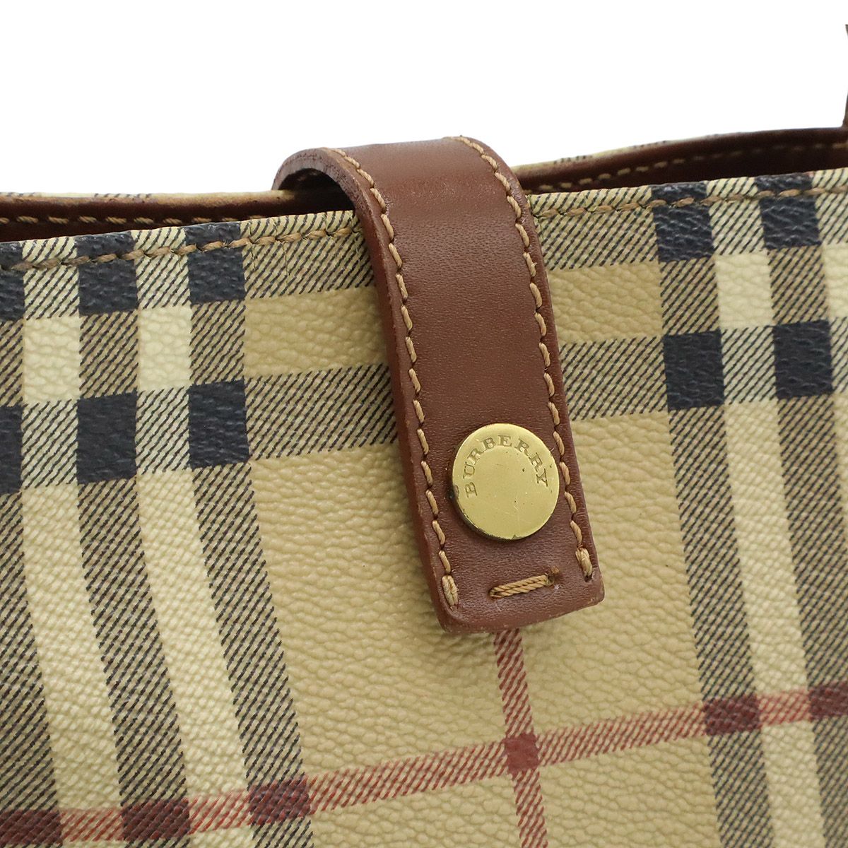 【美品】Burberry's ハンドバッグ　レザー　ノバチェック　シャドーホース BURBERRY バーバリー シャドーホース ノバチェック チェック柄