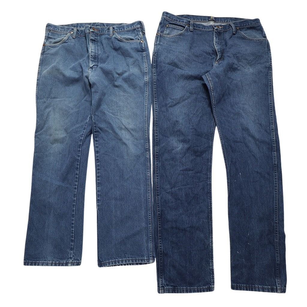 古着卸 Wrangler ラングラー パンツ 8枚セット メンズ 38 40 ペインター フェード コインポケット 古着 NC1350