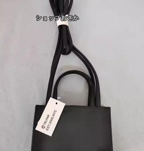 新品 Telfar テルファー スモール ショッピングバッグ ブラック - メルカリ