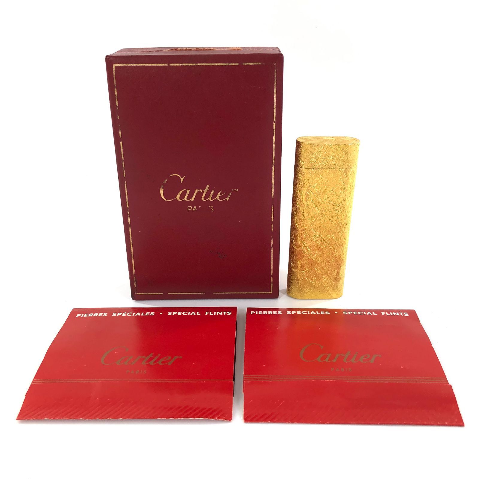 Cartier カルティエ ガスライター オーバル型 ゴールド 7419826