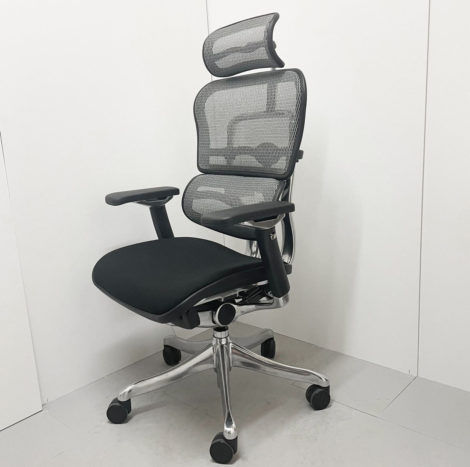 【中古 S(美品)】Ergohuman PRO(エルゴヒューマン プロ) EHP-HBM-KM-10【＊使用期間：2ヶ月程度＊】