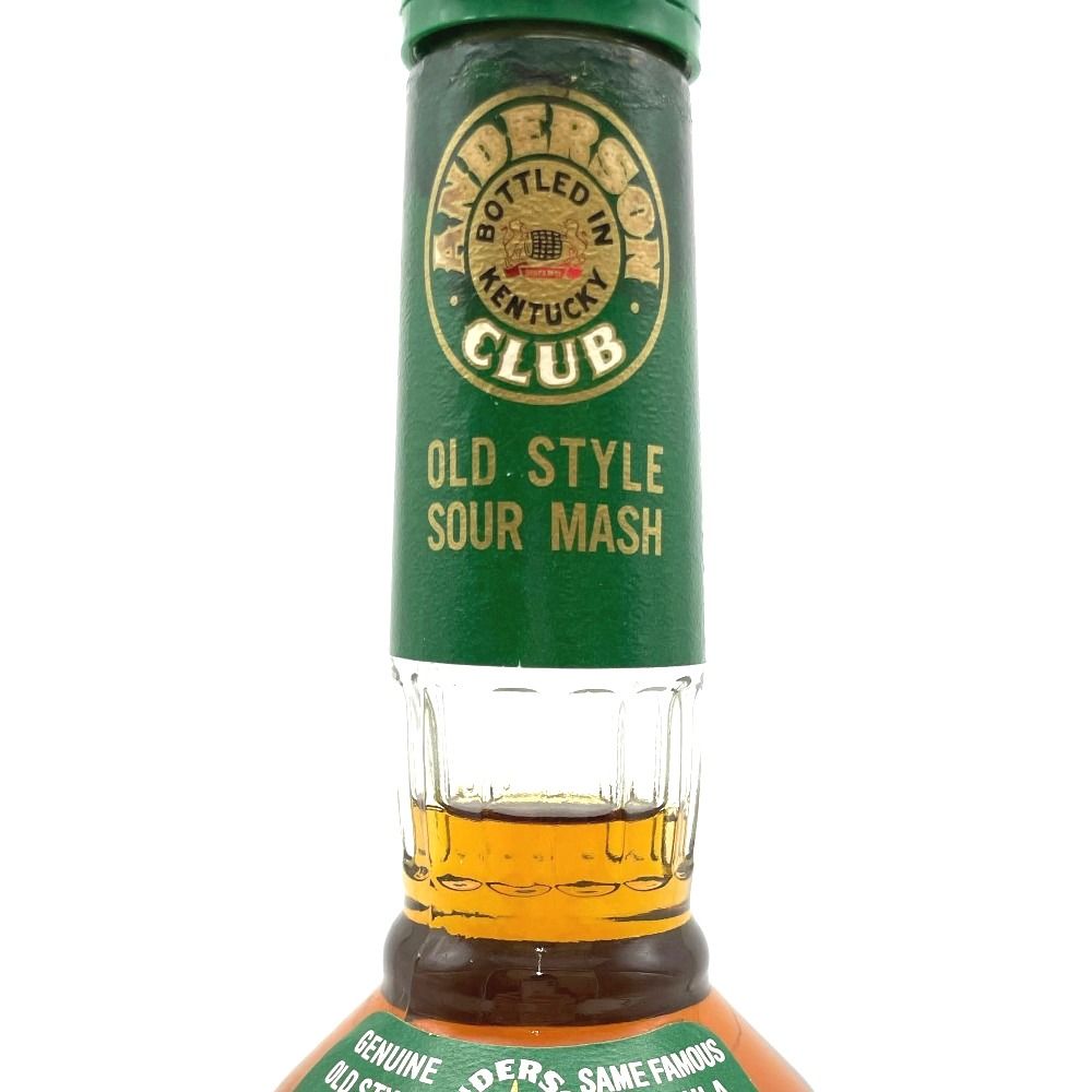 ウイスキー アンダーソンクラブ10年 バーボン ヘブンヒル蒸留所