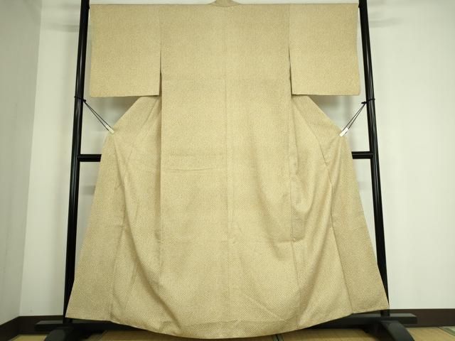 『逸 品』総絞り柄の高級小紋 平和屋着物□大変加工の良い総絞り小紋 正絹 逸品 DAAR1898qp