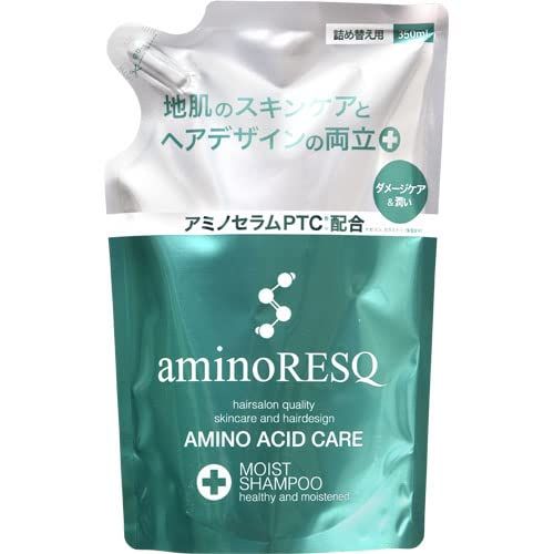 アクアノア アミノレスキュー モイストシャンプー 350ml 詰替え 350ミリリットル (x 1)