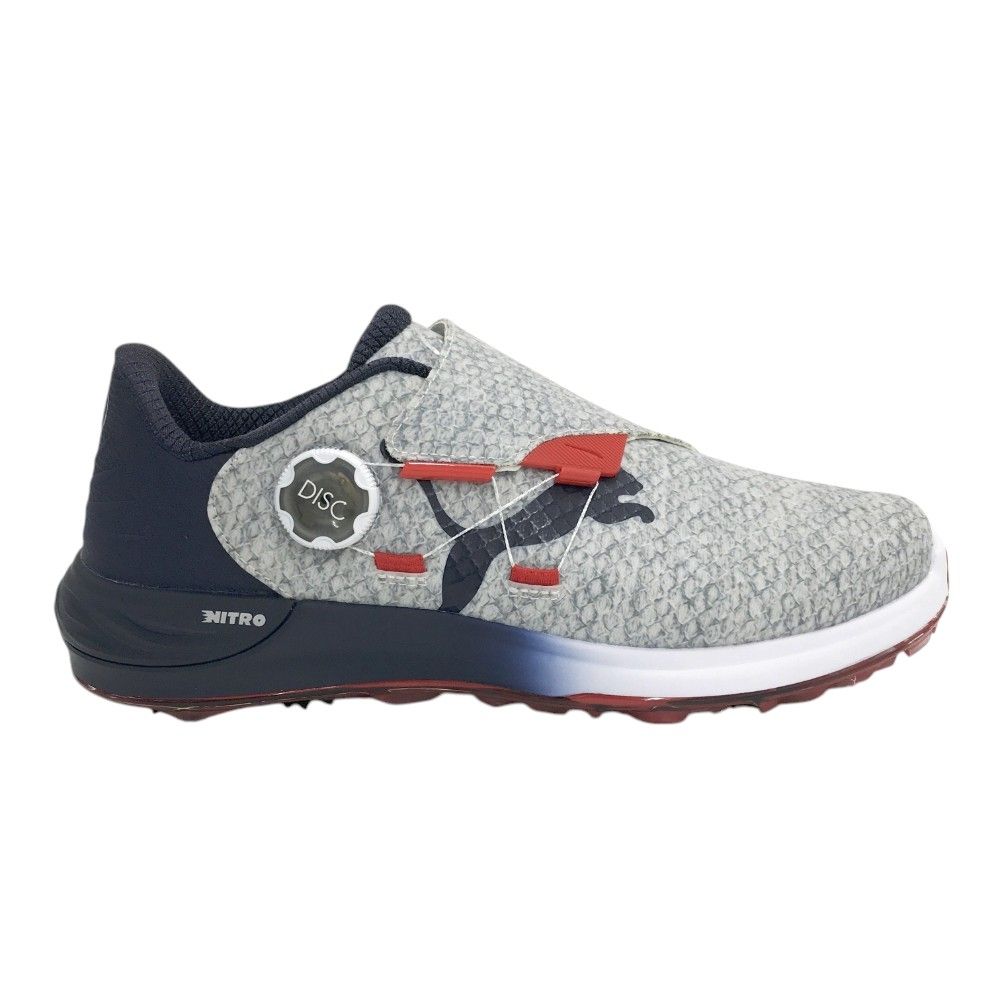 PUMA GOLF プーマゴルフ ファントムキャット ニトロディスク/379208 ゴルフシューズ  グレー系 27.5 [240101468697] ゴルフウェア メンズ ストスト PUMA GOLF プーマ ゴルフ 日本正規品 ファントムキャット ニトロ
