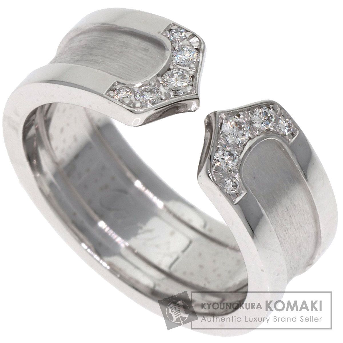 カルティエ　C2　リング　ダイヤモンド CARTIER カルティエ C2 ダイヤモンド #48 リング・指輪 K18WG